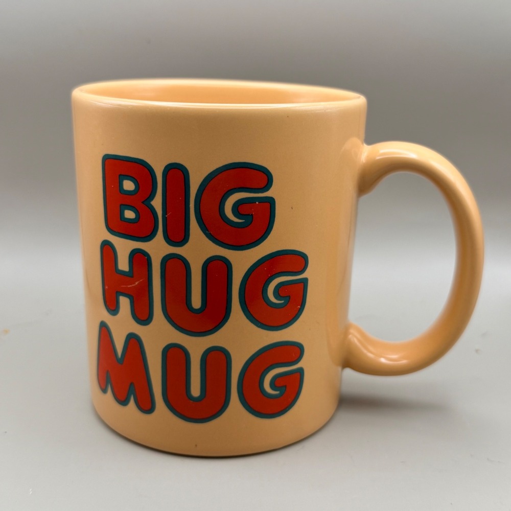 FTD Big Hug Mug True Detective Rust Cohle Vintage Peach Ceramic Coffee Cup 10oz